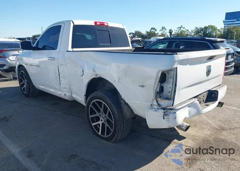 2012 Ram 1500 R/T из США, поврежденный, VIN 3C6JD6CT5CG193321